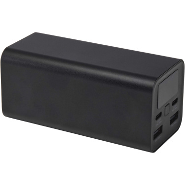 Logo trade liikelahjat mainoslahjat kuva: Acamar 20 000 mAh:n ja 70 W:n kannettavan tietokoneen varavirtalähde kierrätetystä alumiinista